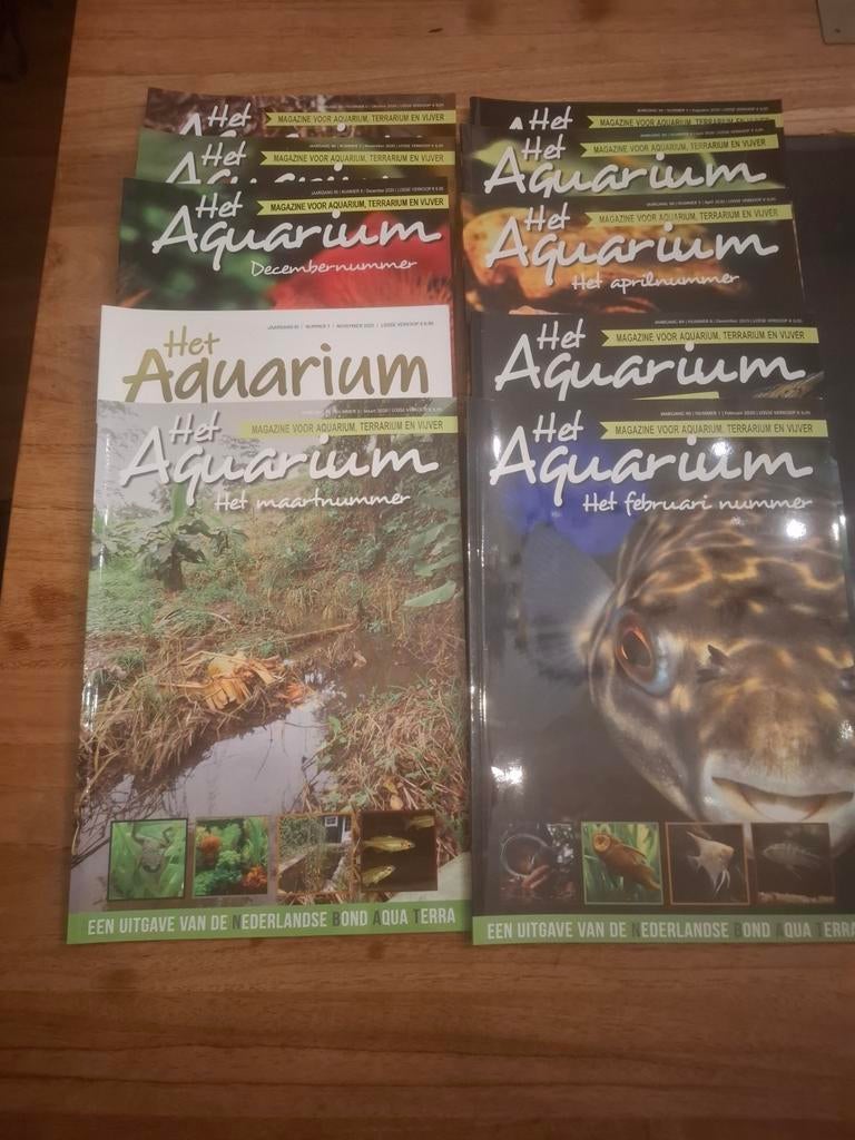 Het Aquarium tijdschriften, Ophalen of Verzenden, Gelezen