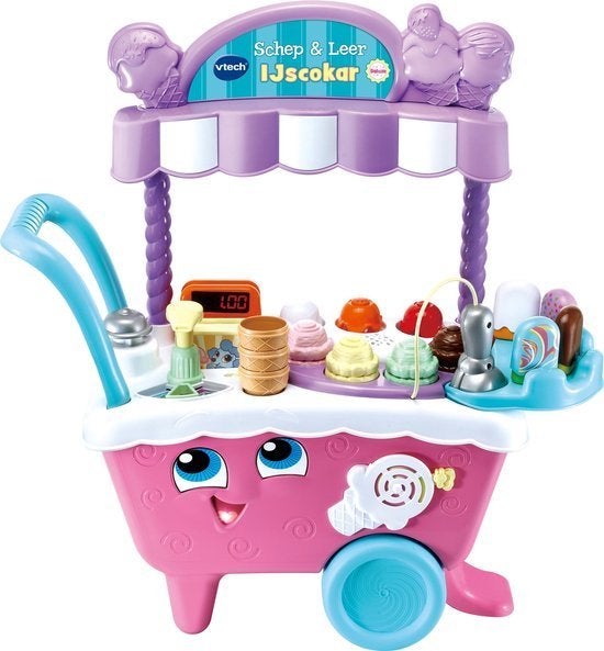 VTech Schep & Leer IJscokar Deluxe - Educatief Speelgoed, Nieuw, Ophalen of Verzenden, Www.loods56.nl, X