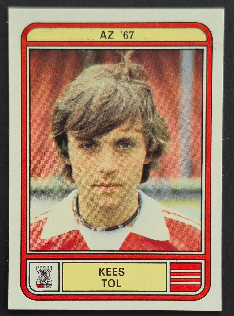 Panini sticker Kees Tol - AZ, 1979/1980, Ophalen of Verzenden, Zo goed als nieuw, Sticker