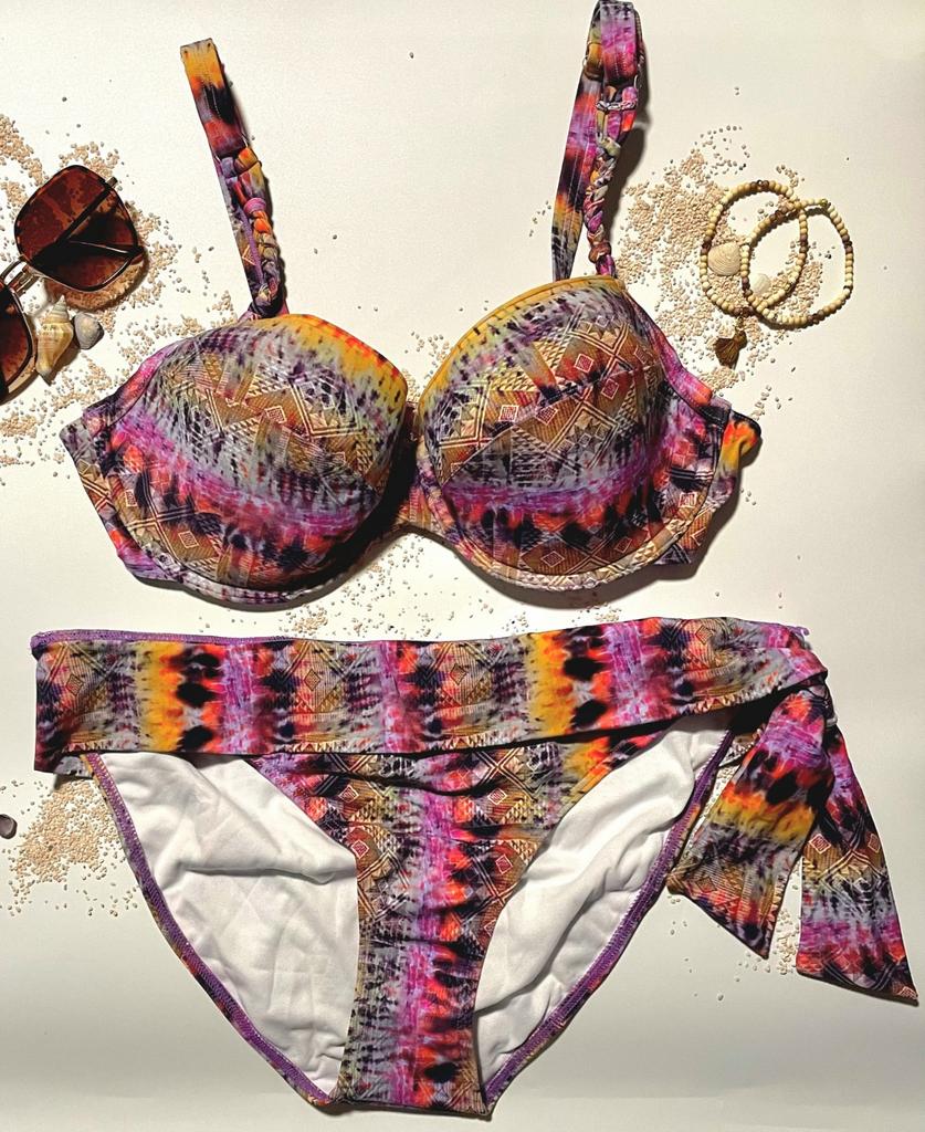 Beachwave bikini set , top of broekje, Kleding | Dames, Badmode en Zwemkleding, Ophalen of Verzenden, Nieuw, Paars, Bikini