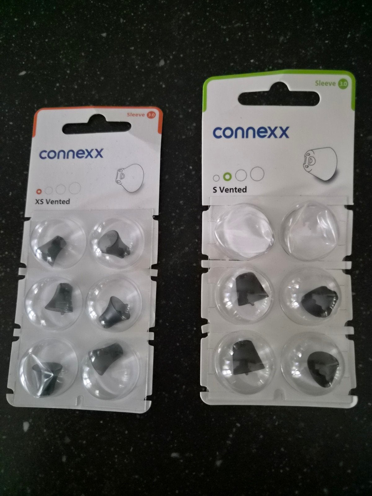 Connexx Sleeve 3.0 XS en S Vented gehoortoestel sleeve, Ophalen of Verzenden, Nieuw