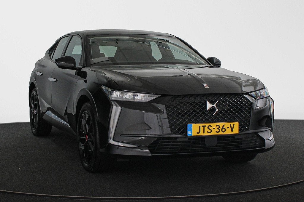 DS 4 E-Tense Performance Line SOH 98% Apple CarPlay Achterui, Auto's, DS, Gebruikt, 4 cilinders, Zwart, Plug-in hybride