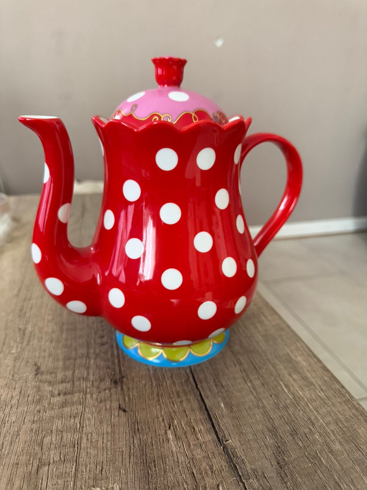 Oilily theepot, Ophalen, Zo goed als nieuw, Overige stijlen, Overige typen