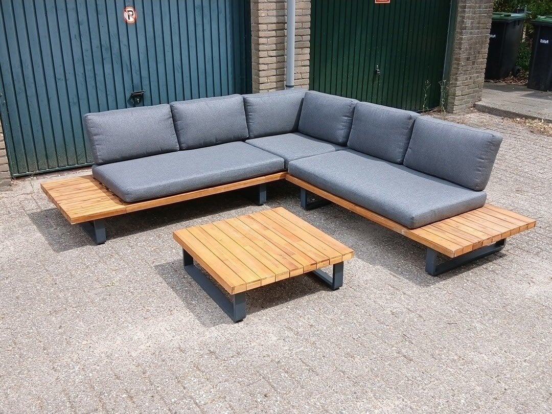 Loungeset Fonteyn, Tuin en Terras, Tuinsets en Loungesets, Ophalen, Gebruikt