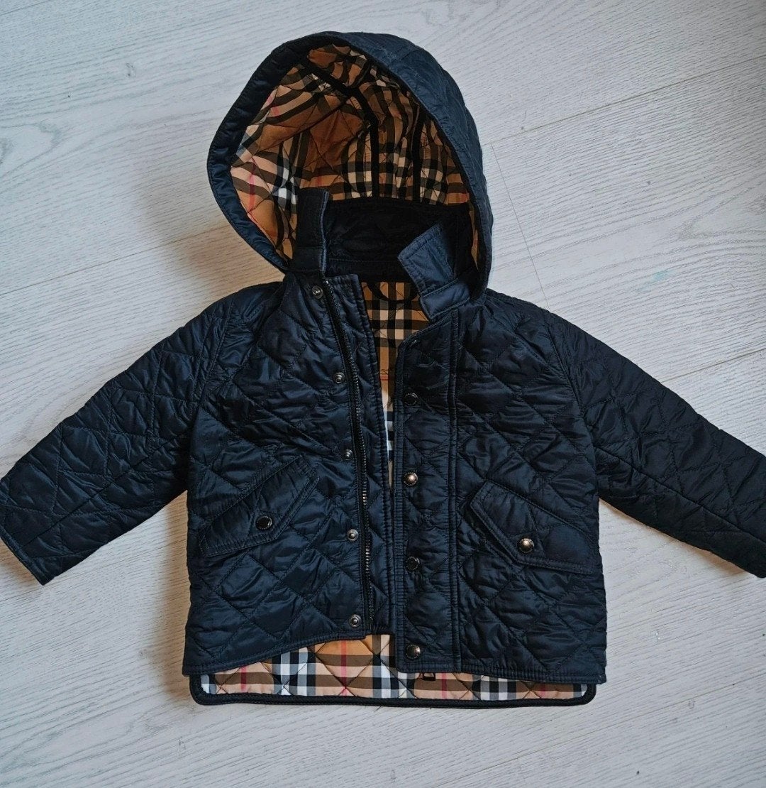 Burberry gewatteerde zomerjas voor baby's (12 maanden), Ophalen of Verzenden, Zo goed als nieuw, Burberry, Jongetje