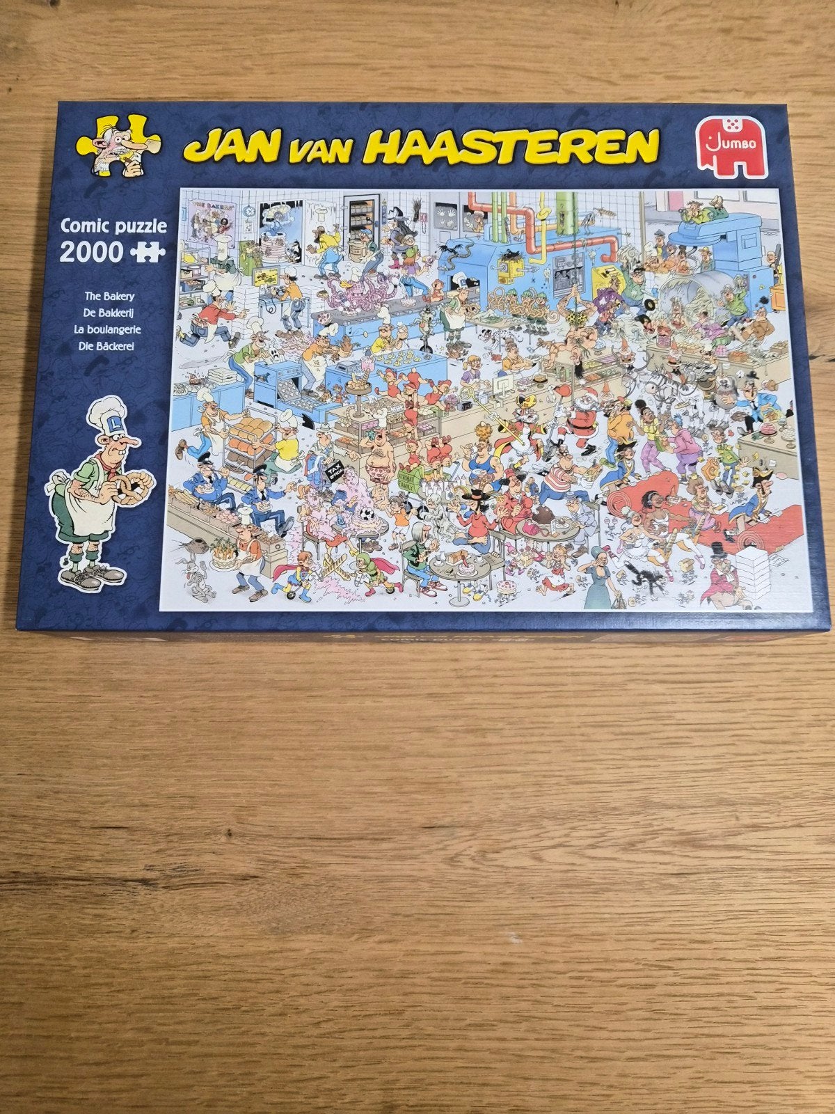 Jan van Haasteren De Bakkerij 2000 stukjes compleet, Ophalen of Verzenden, Meer dan 1500 stukjes, Zo goed als nieuw, Legpuzzel