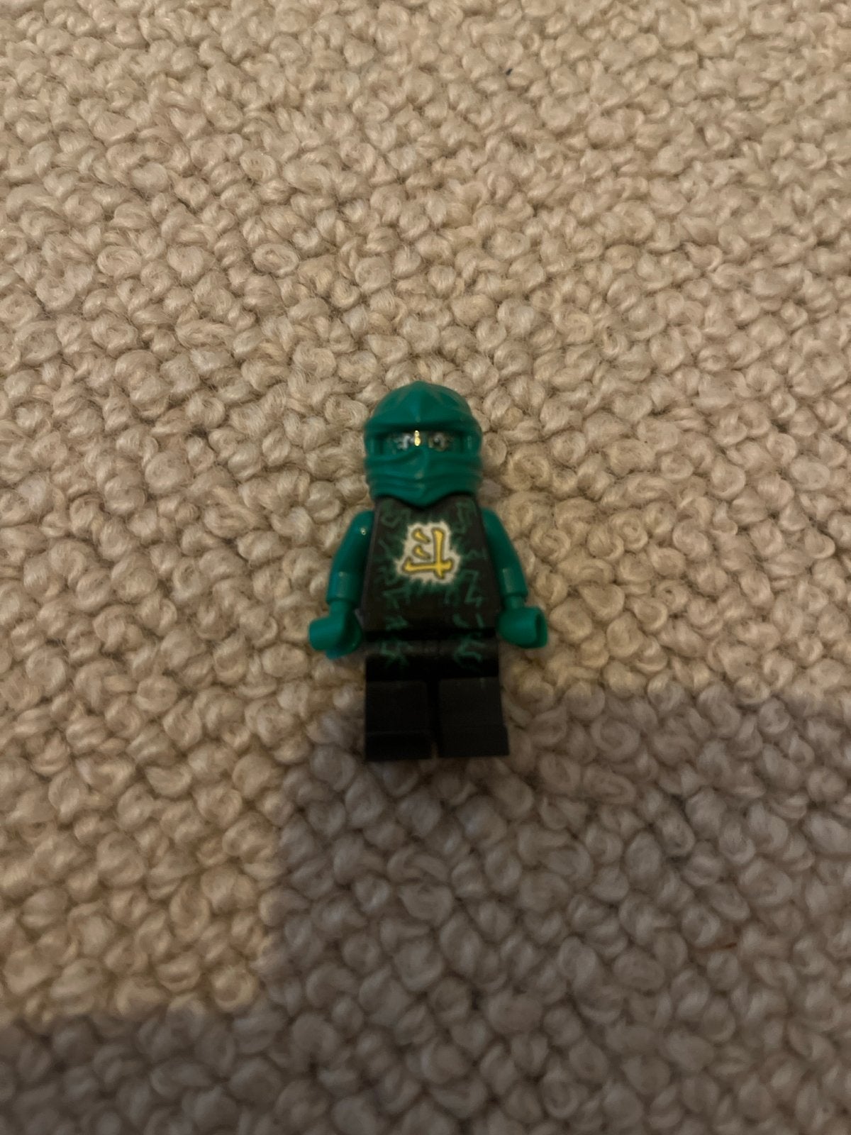 Lego Ninjago Lloyd minifiguur - Groene Ninja, Ophalen of Verzenden, Zo goed als nieuw, Overige merken
