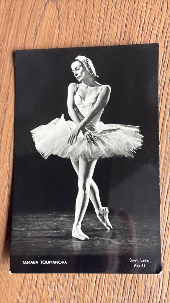 GERESERVEERD!Tamara Toumanova.Russische balletdanseres, Ophalen of Verzenden, 1920 tot 1940, Ongelopen