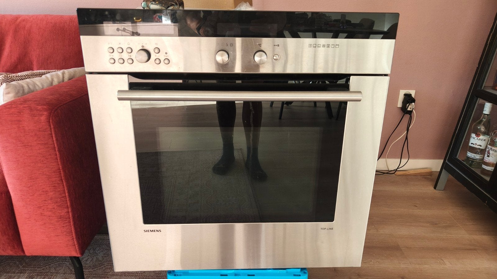 Grote Siemens HBT79E4 Inbouw Combi-oven 60x60, Ophalen, Gebruikt, Hete lucht, Siemens
