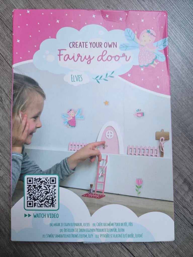 Elfen deurtje. Leuk voor kinderkamer!, Ophalen of Verzenden