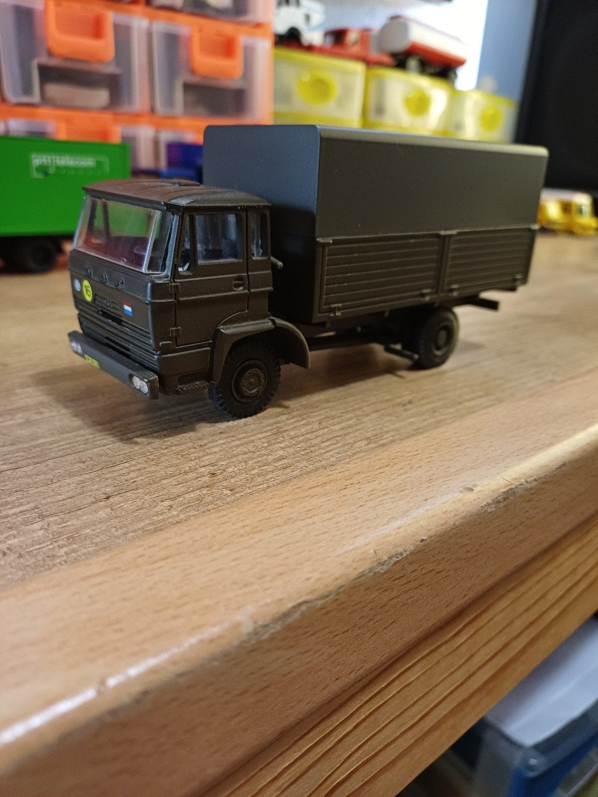 super nette daf 2100 nederlandse leger super, Hobby en Vrije tijd, Modelauto's | 1:50, Ophalen of Verzenden, Bus of Vrachtwagen