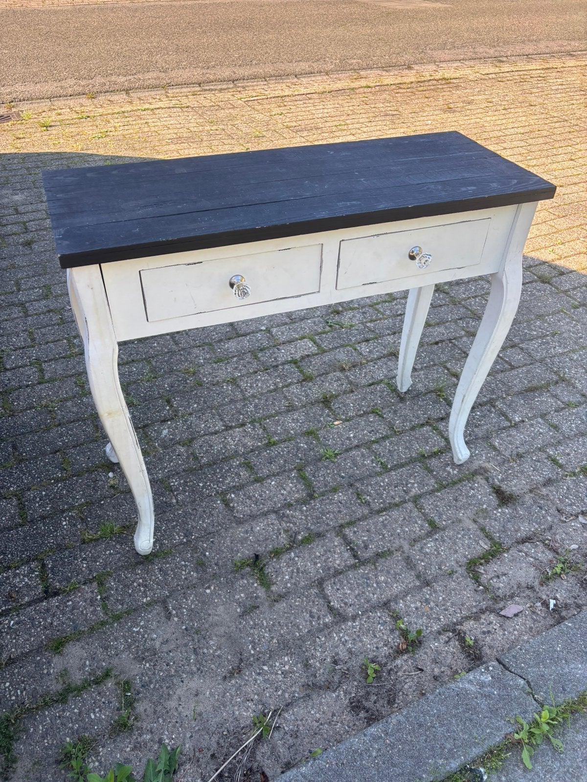 Barok side table, Ophalen, 100 tot 150 cm, Zo goed als nieuw, 25 tot 50 cm