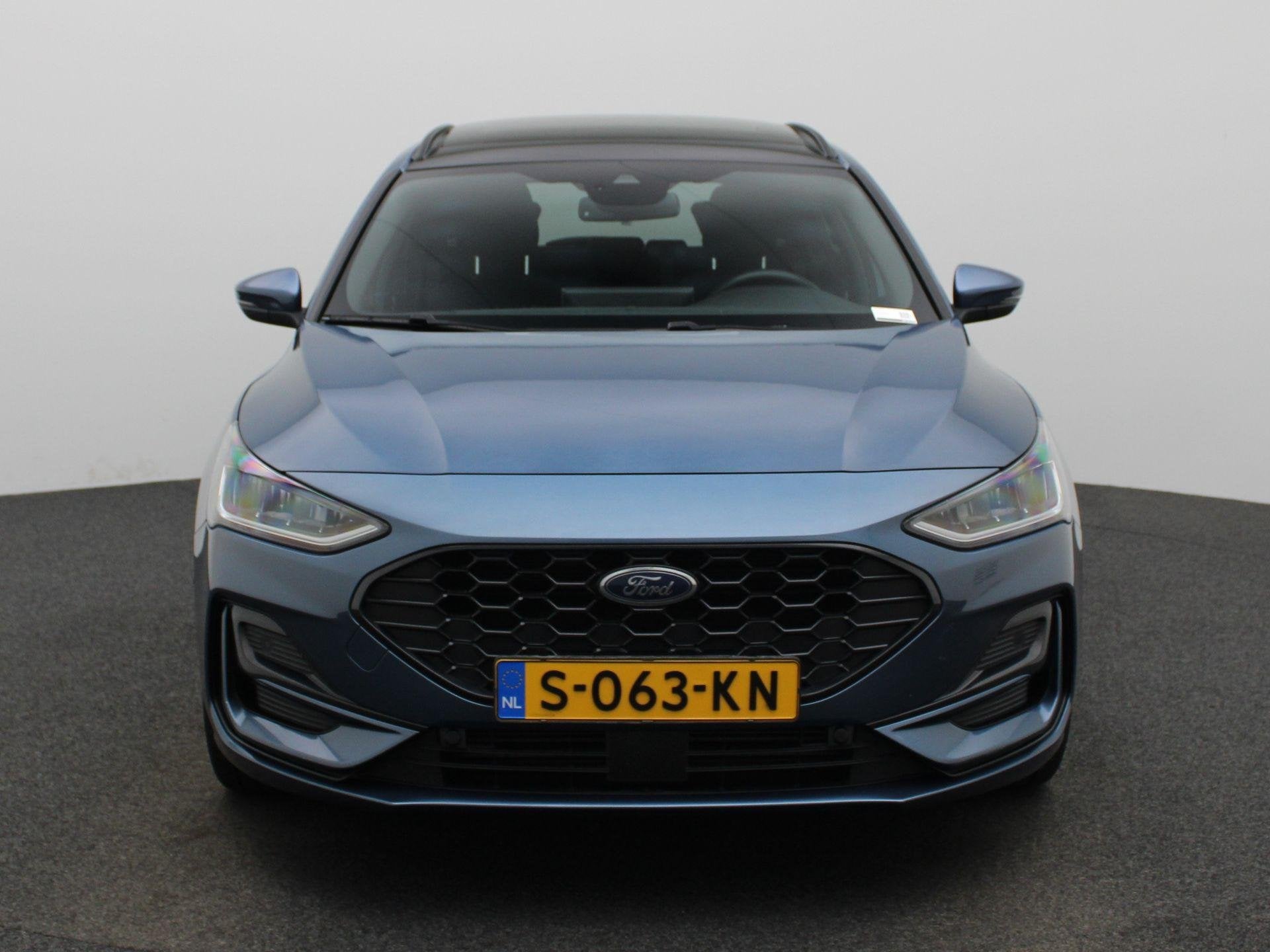 Ford Focus Wagon 1.0 EcoBoost Hybrid ST Line X | PANORAMADAK, 12 maanden, Gebruikt, Euro 6, Blauw
