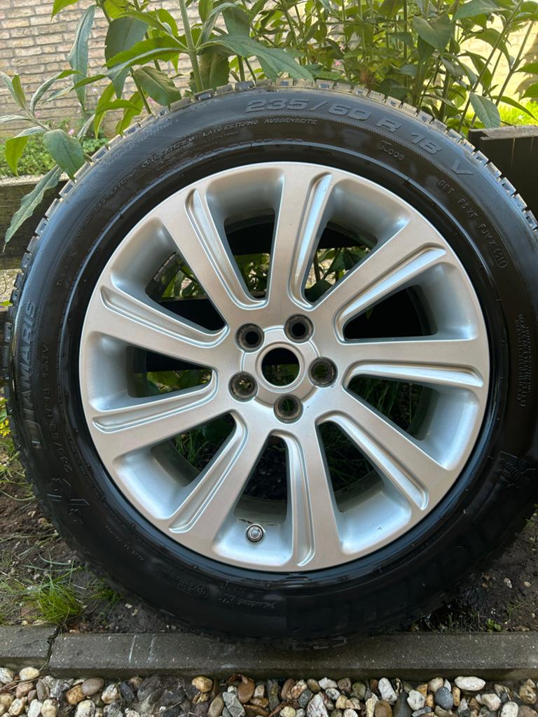 4x Orgineel LR Velgen 18 inch Discovery Sport incl. banden, Auto-onderdelen, Banden en Velgen, Ophalen, 18 inch, Gebruikt, Banden en Velgen