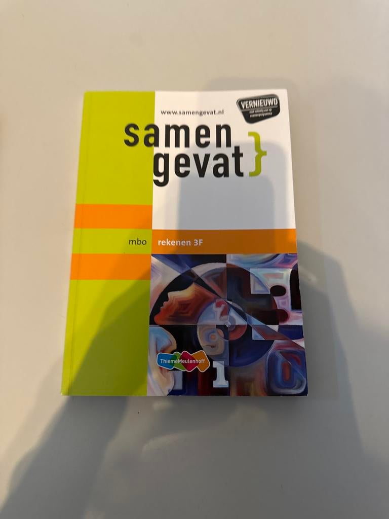 Samengevat Rekenen 3F MBO - Vernieuwd, Boeken, Studieboeken en Cursussen, Zo goed als nieuw, MBO, Beta, Ophalen of Verzenden