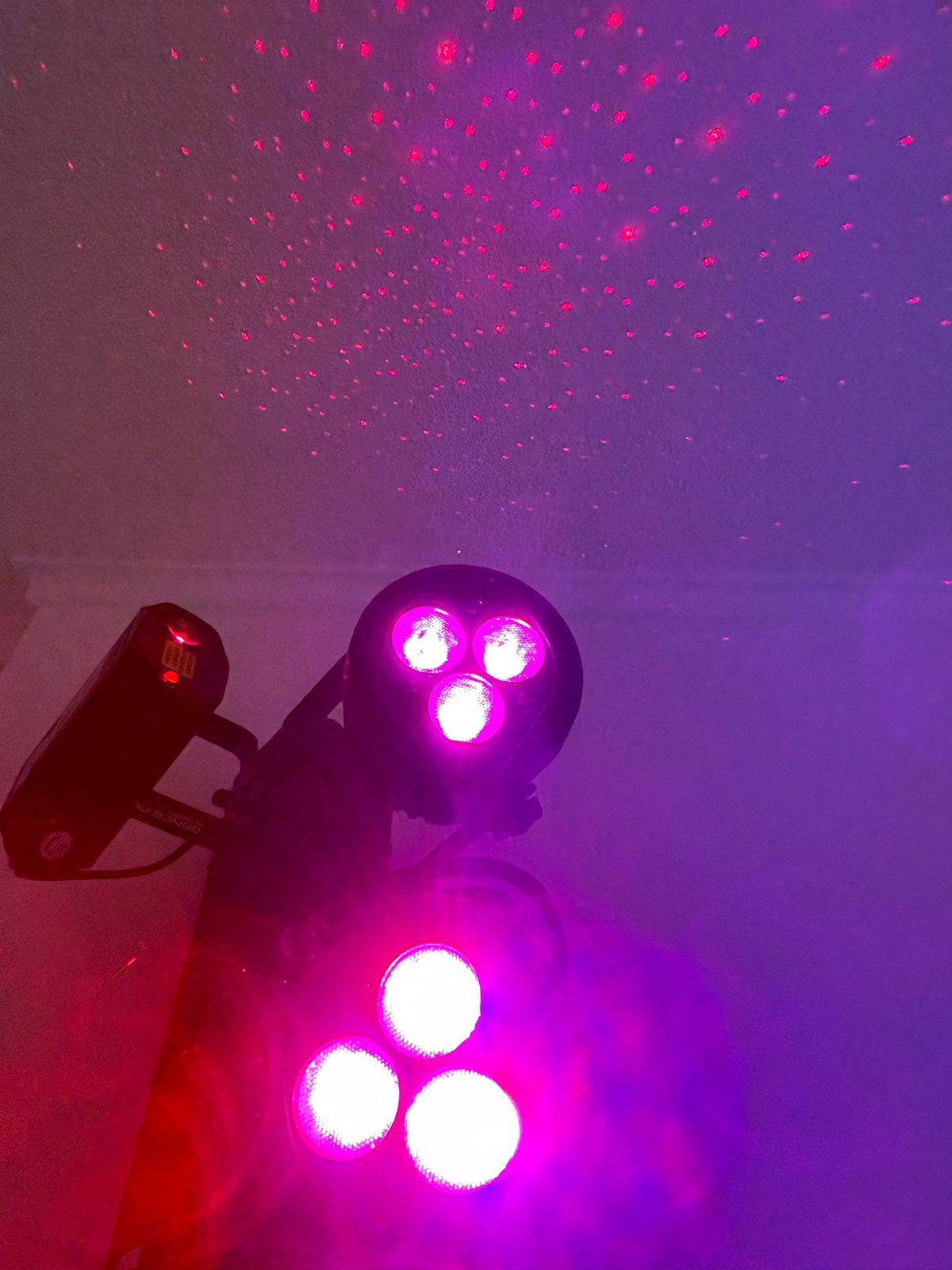 Ayra ComPar Kit Jr. Lichtset met Laser en Mushroom, Ophalen of Verzenden, Zo goed als nieuw, Licht, Geluidgestuurd