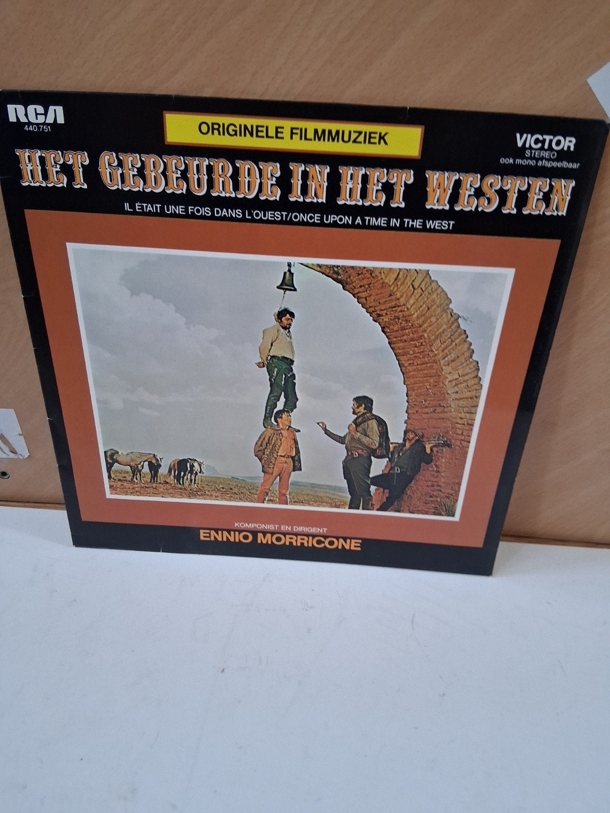 Ennio Morricone - Het Gebeurde In Het Westen LP, Cd's en Dvd's, Vinyl | Filmmuziek en Soundtracks, Gebruikt, Film en Theater, LP