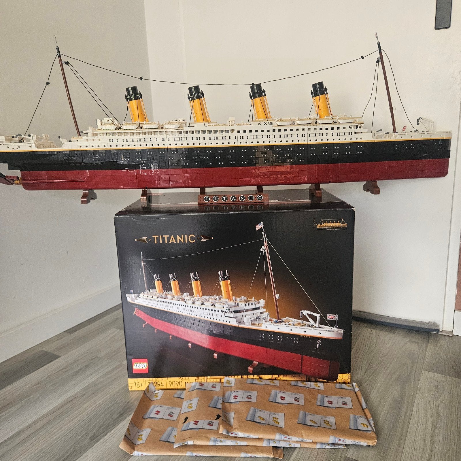 lego Icons 10294 - Titanic (als nieuw!), Lego, Ophalen of Verzenden, Zo goed als nieuw, Icons