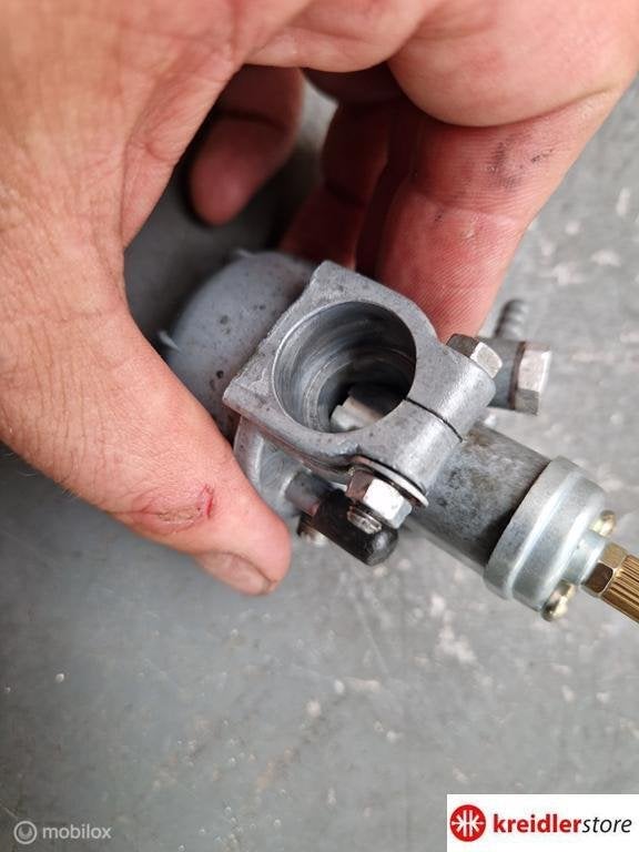 Zundapp Bing 1-15-46A carburateur in nette complete staat, Fietsen en Brommers, Brommeronderdelen | Zundapp, Gebruikt, Bing, Bing