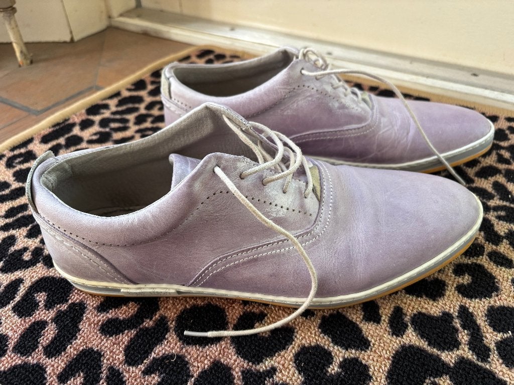 Mooie leren zomerschoenen, Manfield 43, Kleding | Heren, Schoenen, Ophalen, Manfield, Overige kleuren, Zo goed als nieuw