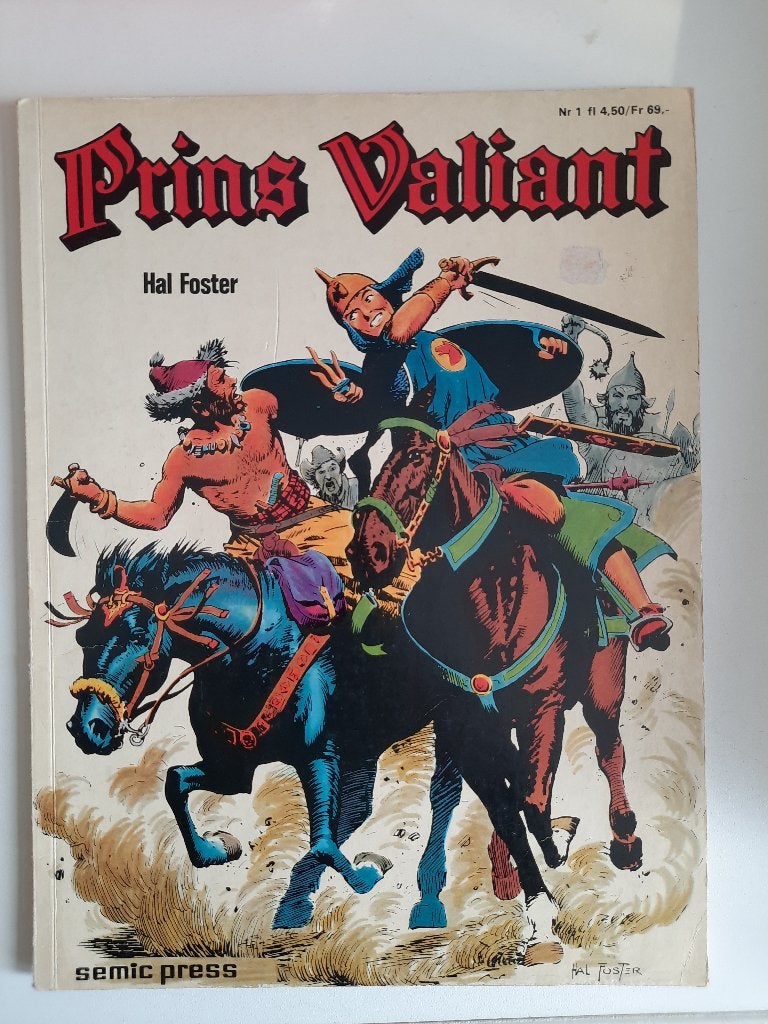 Prins Valiant, Hal Foster, Boeken, Eén stripboek, Ophalen of Verzenden