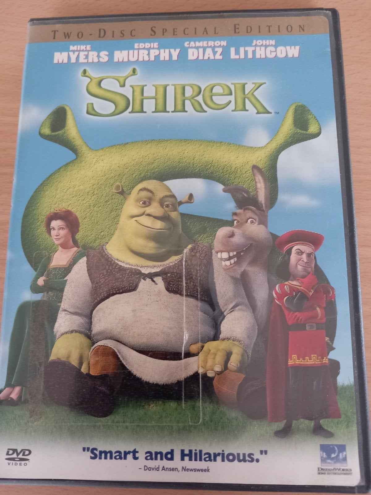 DVD Schrek, Ophalen of Verzenden, Zo goed als nieuw