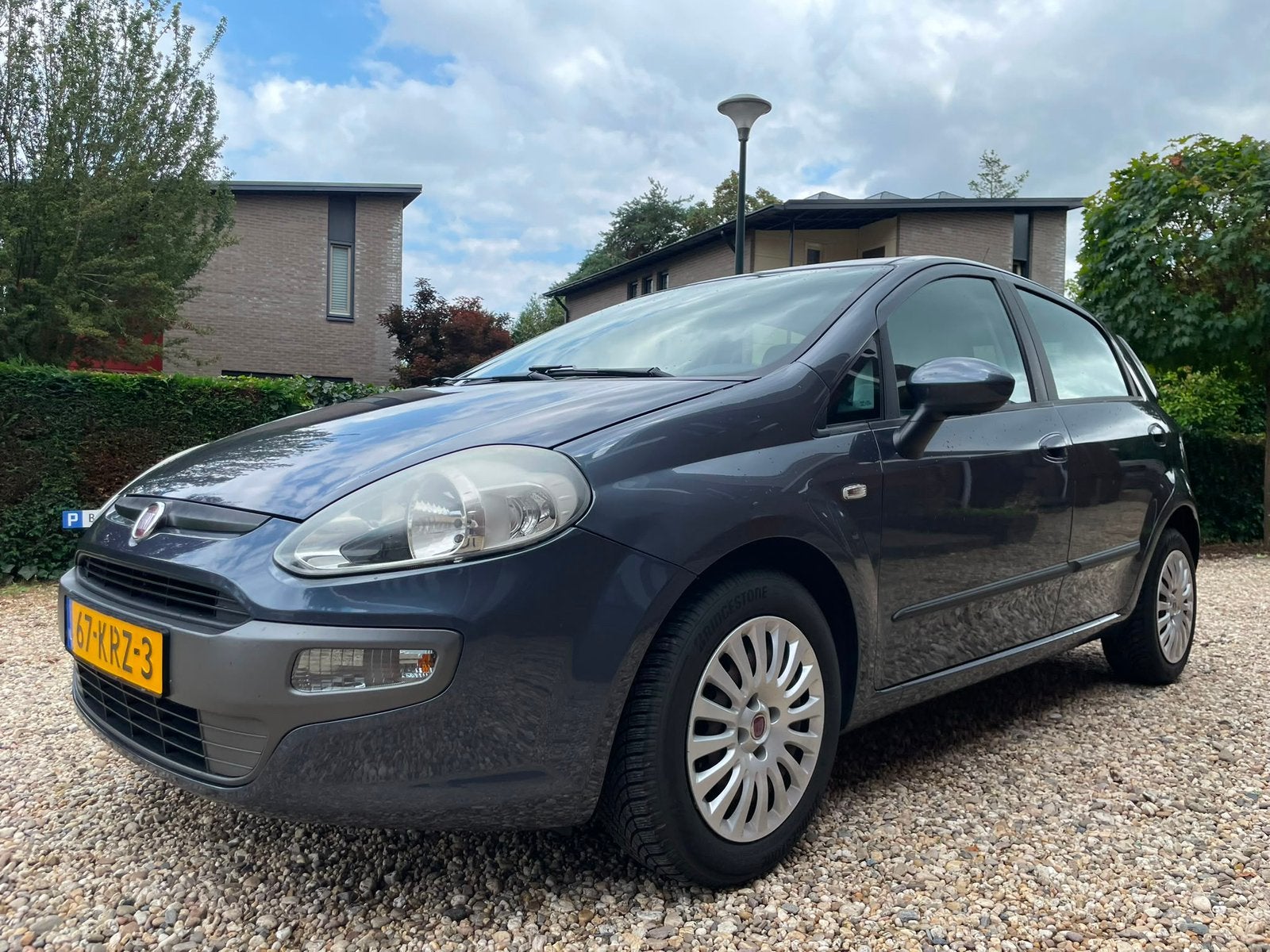 Fiat Punto 1.4 5DEURS  2010 Blauw AIRCO, Voorwielaandrijving, 40 €/maand, Euro 6, 4 cilinders