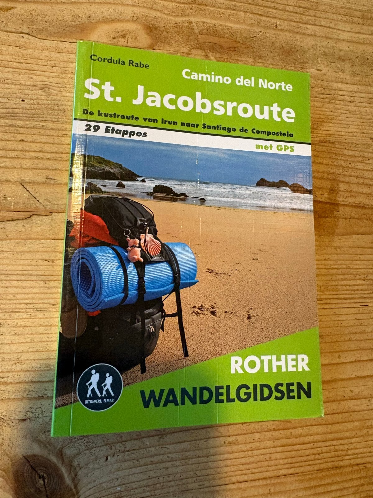 St. Jacobsroute Camino del Norte Rother Wandelgids, Overige merken, Fiets- of Wandelgids, Europa, Ophalen of Verzenden