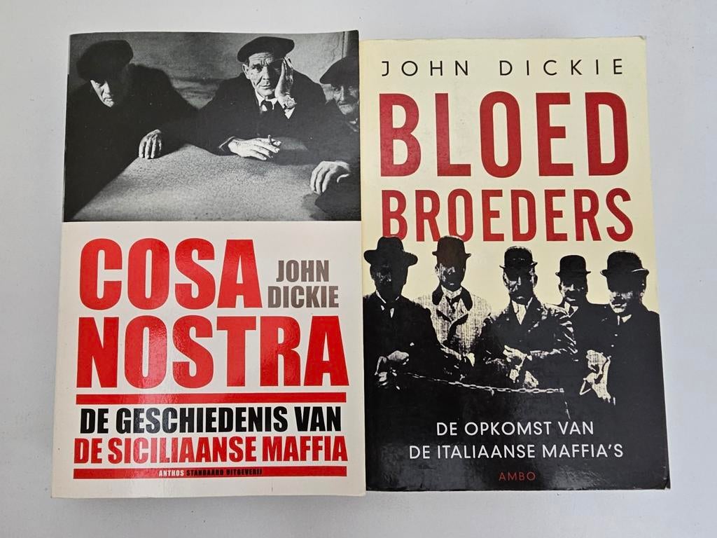 Cosa Nostra & Bloedbroeders - John Dickie (2 boeken), Ophalen of Verzenden, Gelezen, John Dickie