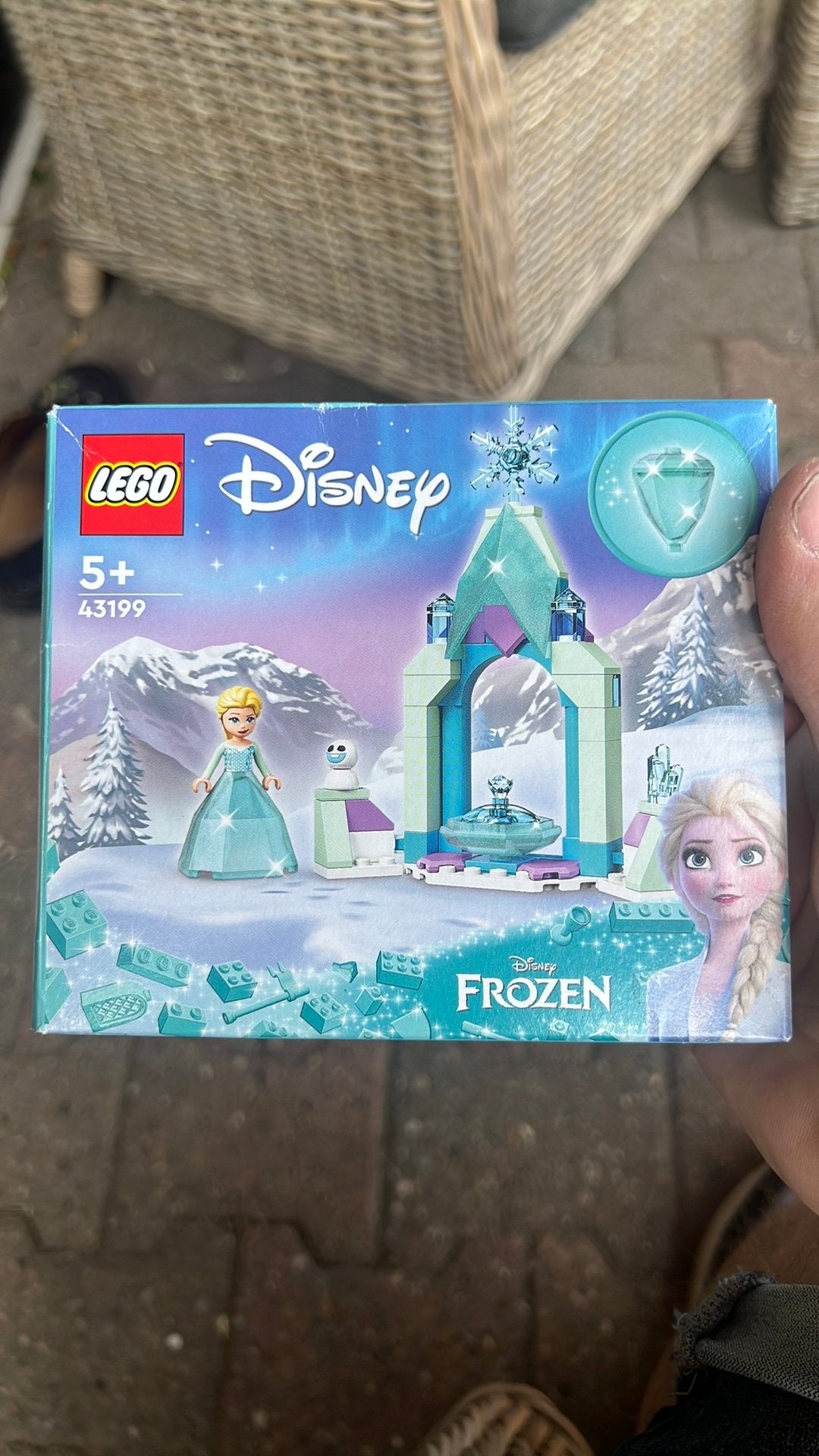 Lego 43199 Frozen, Ophalen of Verzenden, Zo goed als nieuw