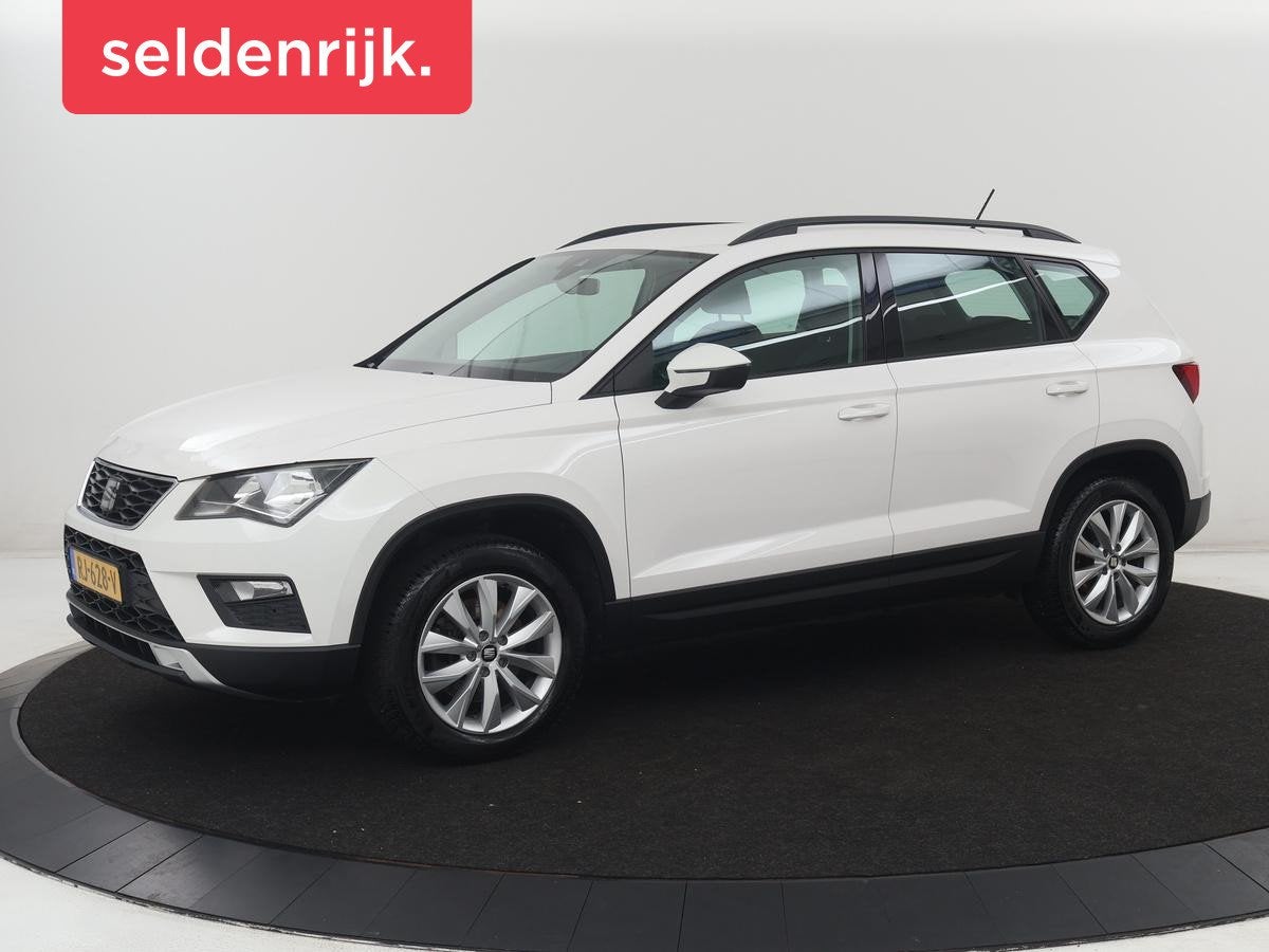 SEAT Ateca 1.0 EcoTSI Style | Navigatie | Carplay | Cruise c, Voorwielaandrijving, Stof, Euro 6, Wit