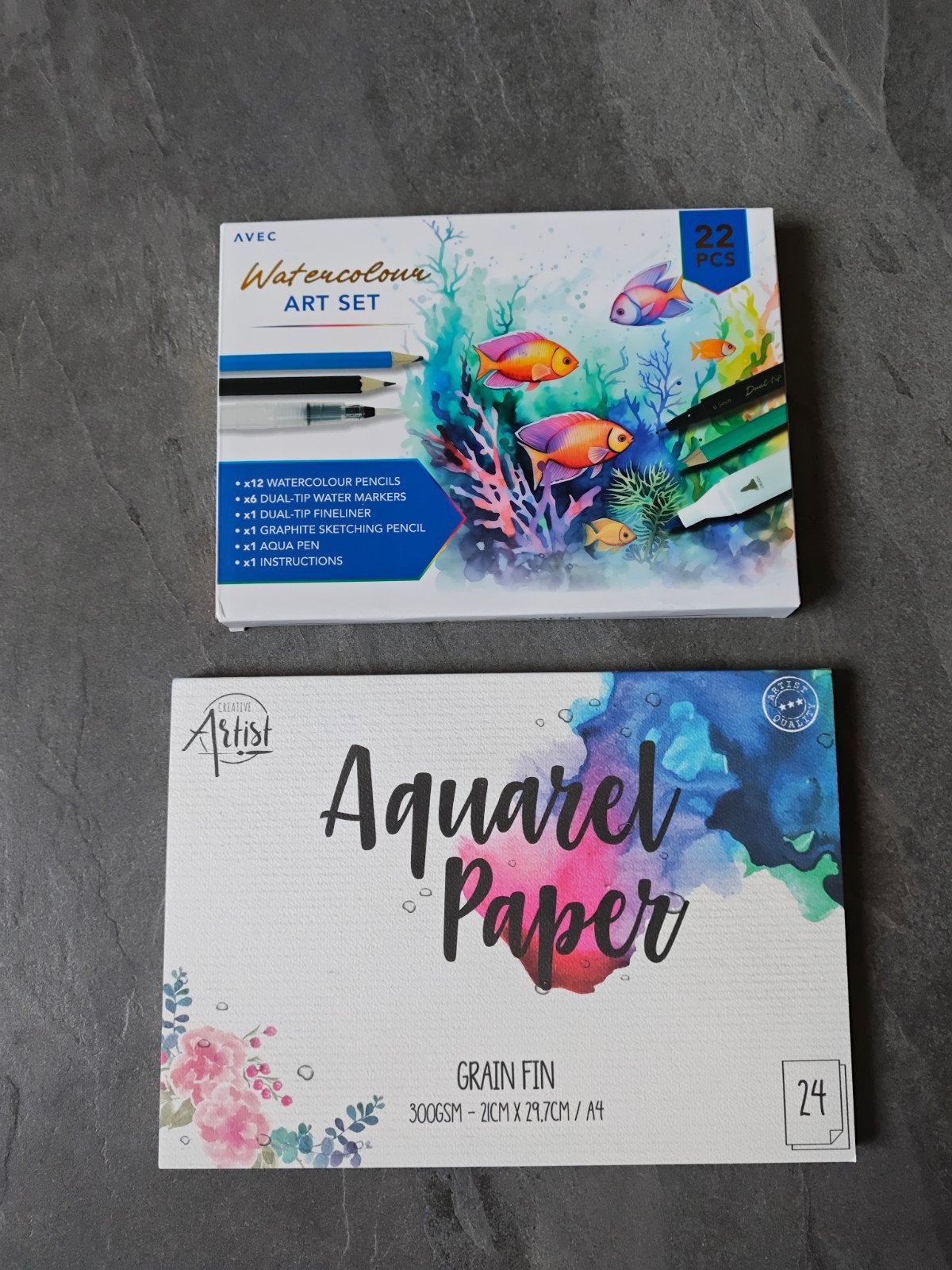 Watercolour en aquarelpapier set NIEUW, Hobby en Vrije tijd, Tekenen, Ophalen of Verzenden, Nieuw, Overige typen