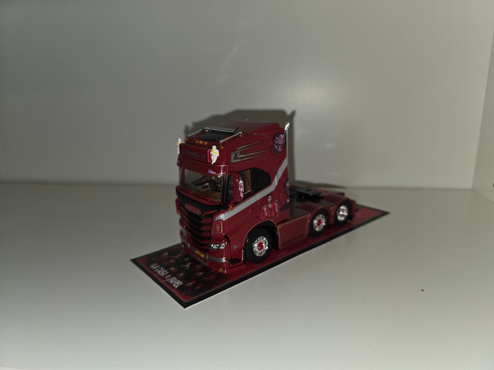 Tekno Collectables La Casa de Papel vrachtwagen, Overige merken, 1:32 tot 1:50, Nieuw, Ophalen of Verzenden