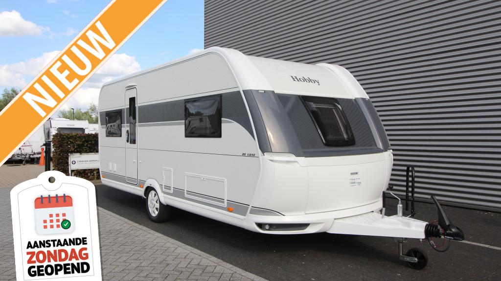 Hobby De Luxe 540 UL Model 2026 1800 kg as, Rondzit, Hobby, Bedrijf, 6 tot 7 meter
