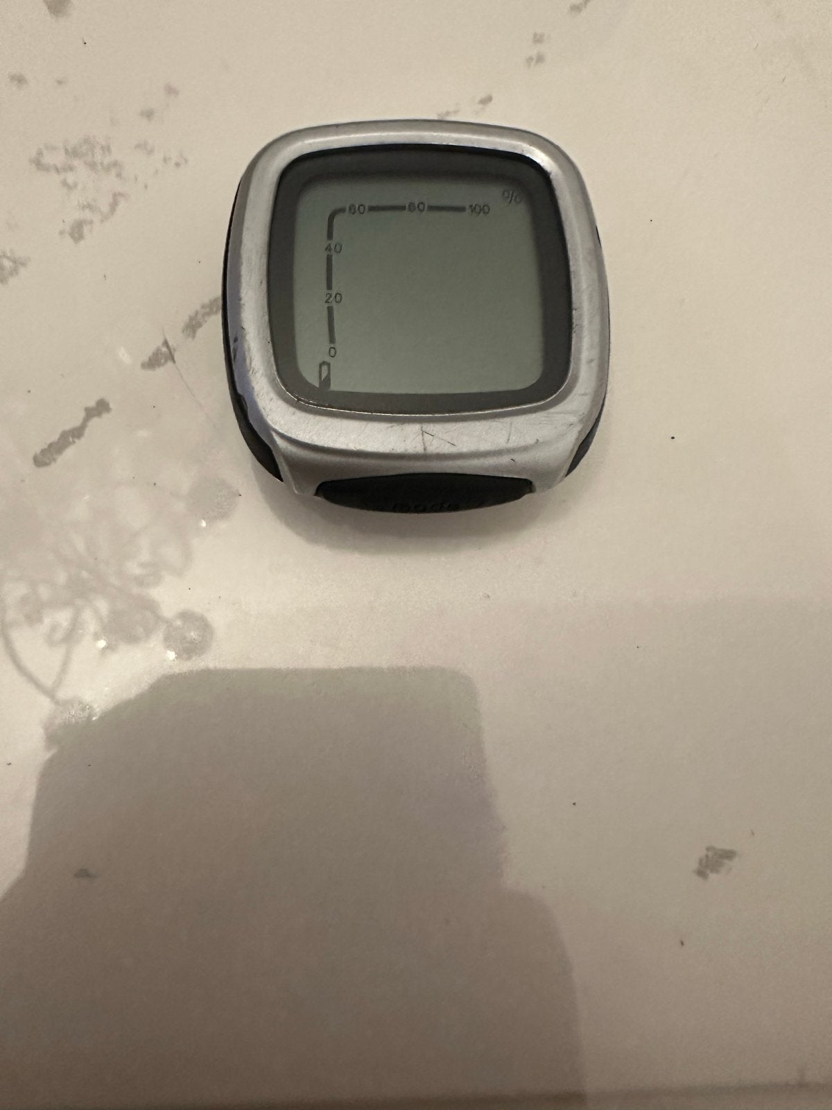 Fietscomputer met snelheidsmeter, Fietsen en Brommers, Fietsaccessoires | Fietscomputers, Ophalen, Snelheidssensor, Gebruikt