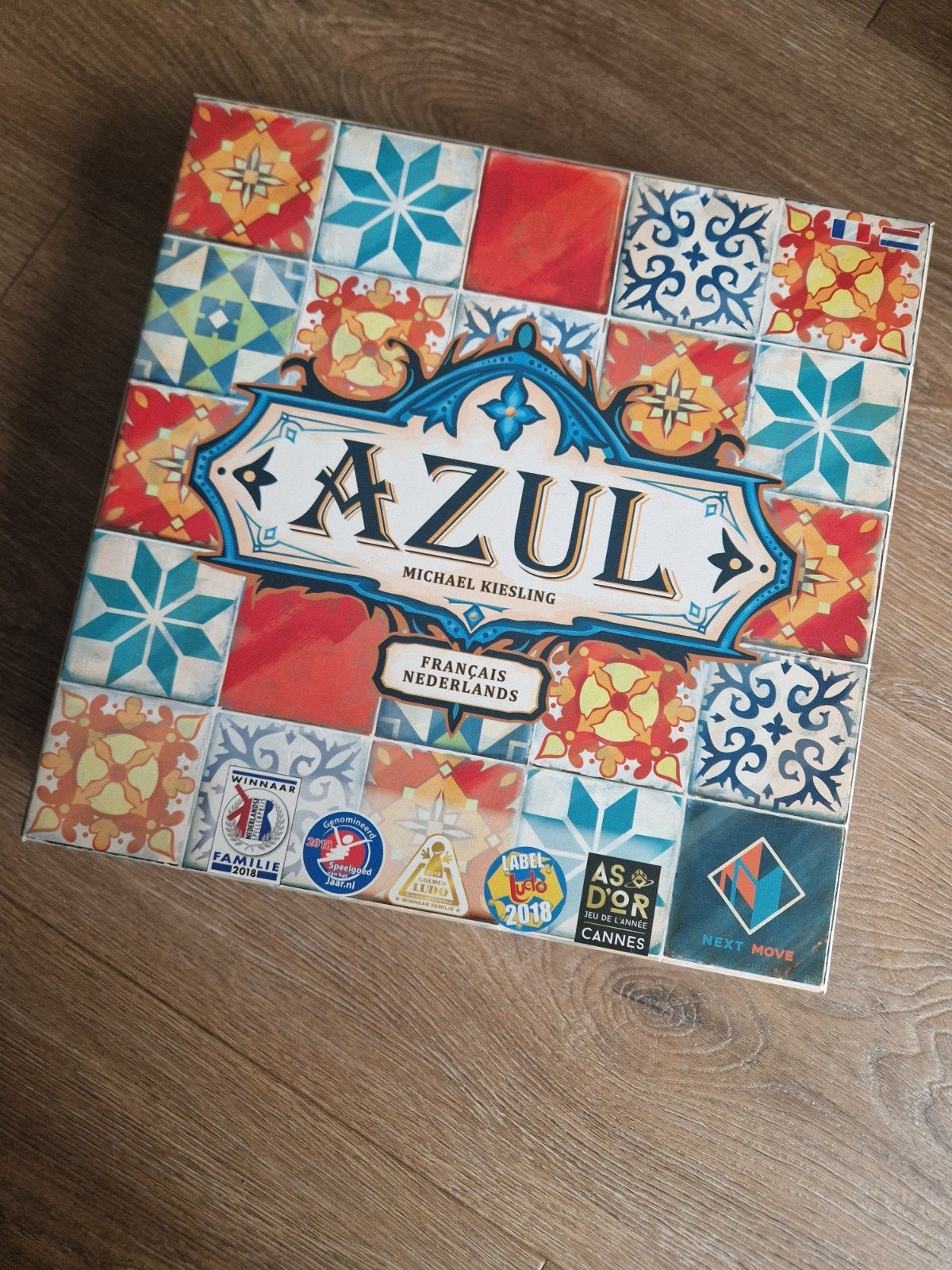 Azul bordspel - Strategisch tegellegspel, Een of twee spelers, Ophalen of Verzenden, Zo goed als nieuw, Next Move Games