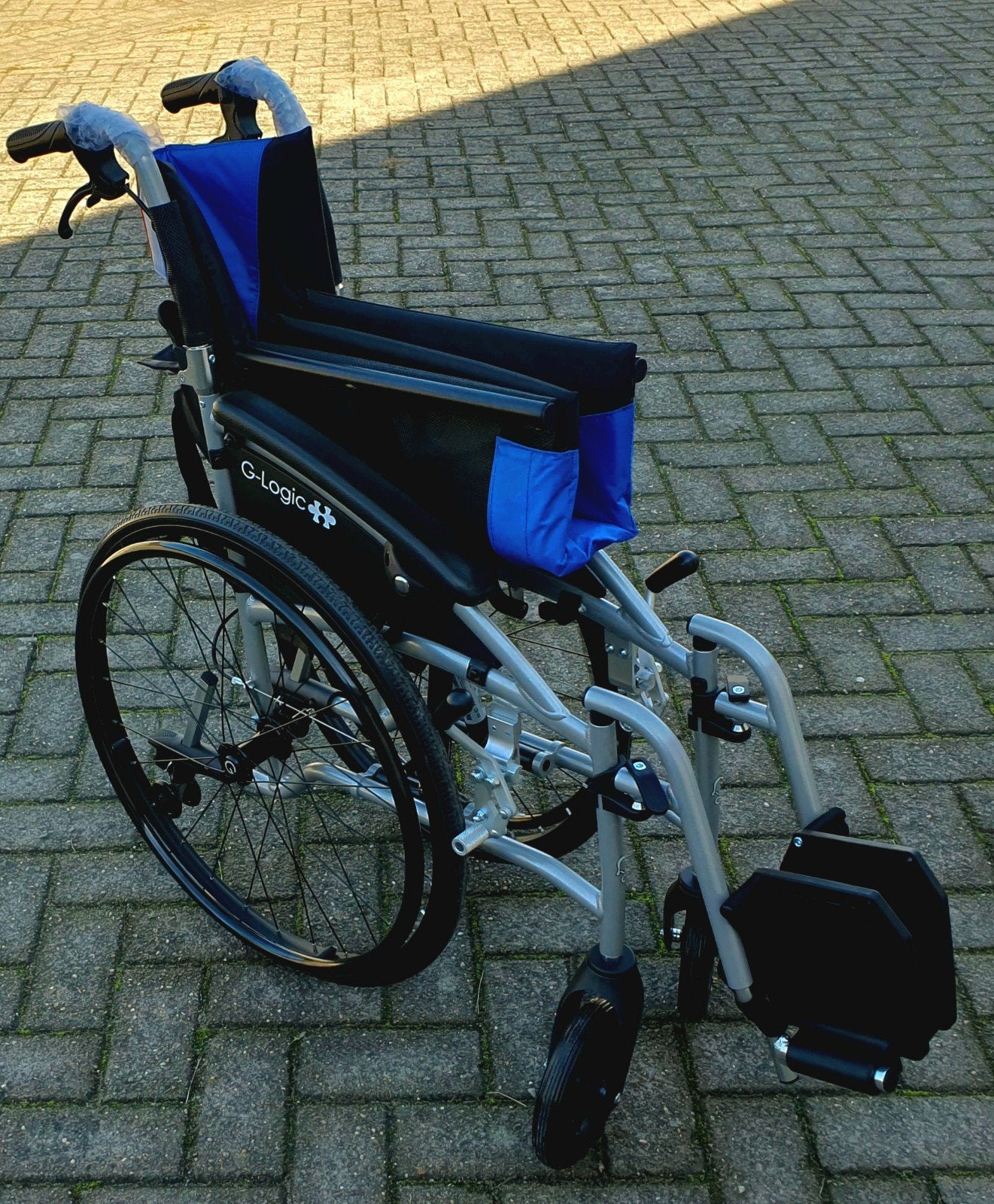 Lichtgewicht rolstoel inklapbaar Excel G-Logic NIEUW, Excel G-Logic, Excel G-Logic, Nieuw, Duwrolstoel