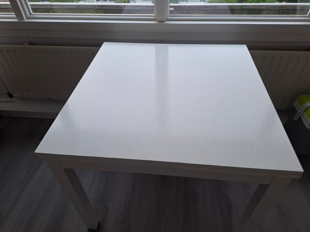 Ikea Bjursta uitschuifbare tafel, Huis en Inrichting, Ophalen, Gebruikt, Rechthoekig