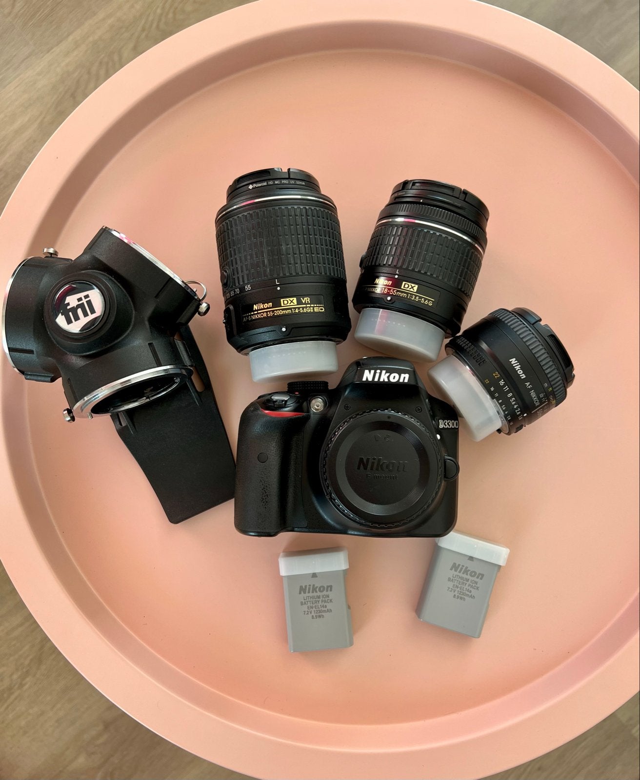 Nikon D3300 set - < 10.000 clicks – 3 lenzen + accessoires, Ingebouwde flitser, Spiegelreflex, Ophalen of Verzenden, Zo goed als nieuw