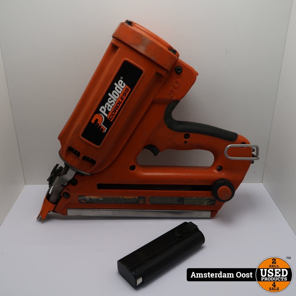 Paslode IM350 Gas- Schiethamer | in Prima Staat, Doe-het-zelf en Verbouw, Gereedschap | Handgereedschap, Flex Ltd., Gebruikt, https://flex.com/contact-us