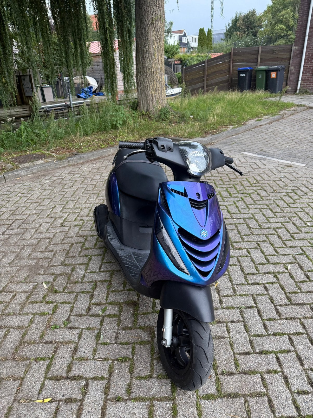 Kappenset Piaggio Zip Porsche Cayman Blauw MOET WEG, Ophalen of Verzenden, Zo goed als nieuw, Kap, Piaggio