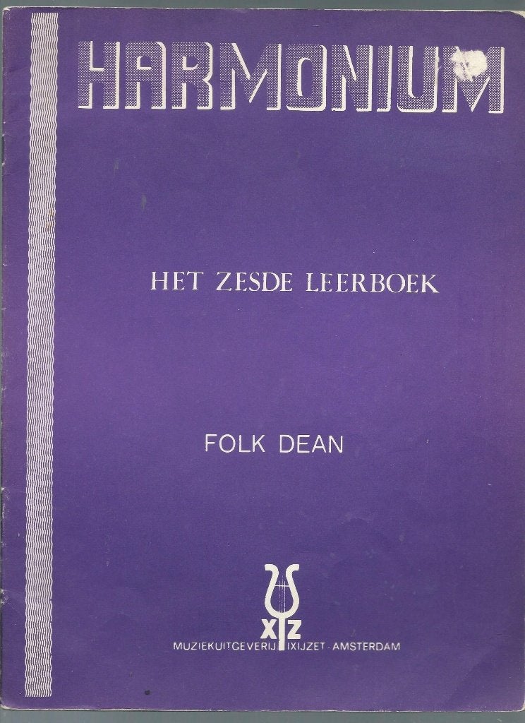 Folk Dean Harmonium Zesde 6e) leerboek, Gebruikt, Orgel, Verzenden, Overige genres