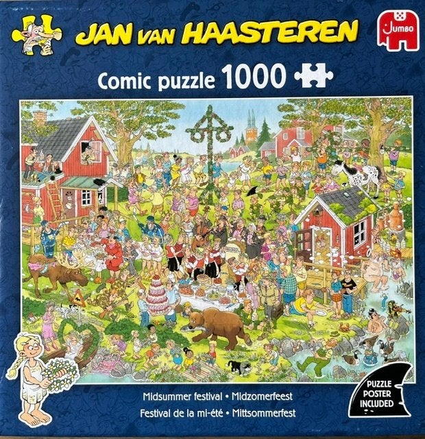 midzomerfeest, Ophalen of Verzenden, 500 t/m 1500 stukjes, Nieuw, Legpuzzel