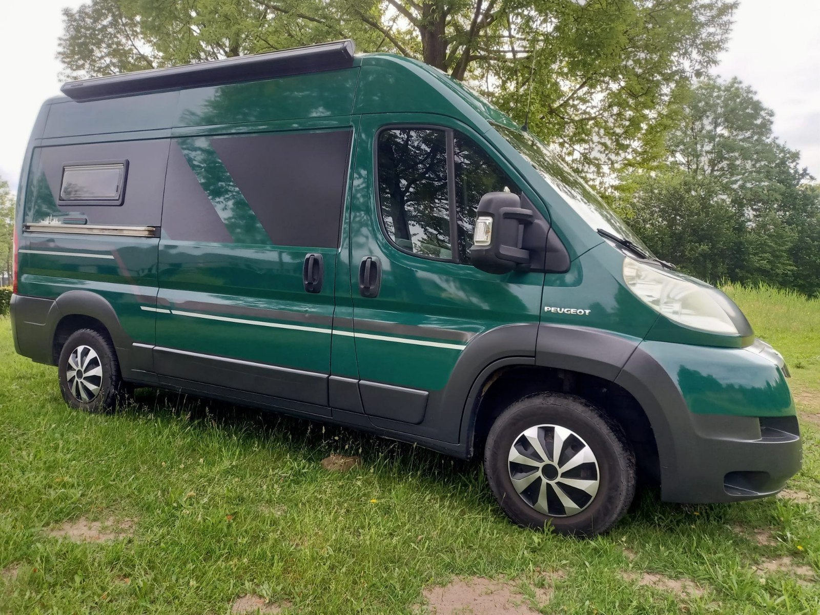 Peugeot Boxer camper buscamper airco, Caravans en Kamperen, Campers, Overige merken, Chemisch toilet, Buscamper of Camperbus, Tot en met 2