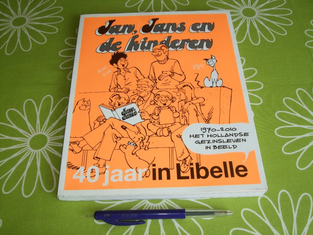 Jan, Jans en de kinderen - 40 jaar in Libelle, Eén stripboek, Ophalen of Verzenden, Jan Kruis, Gelezen