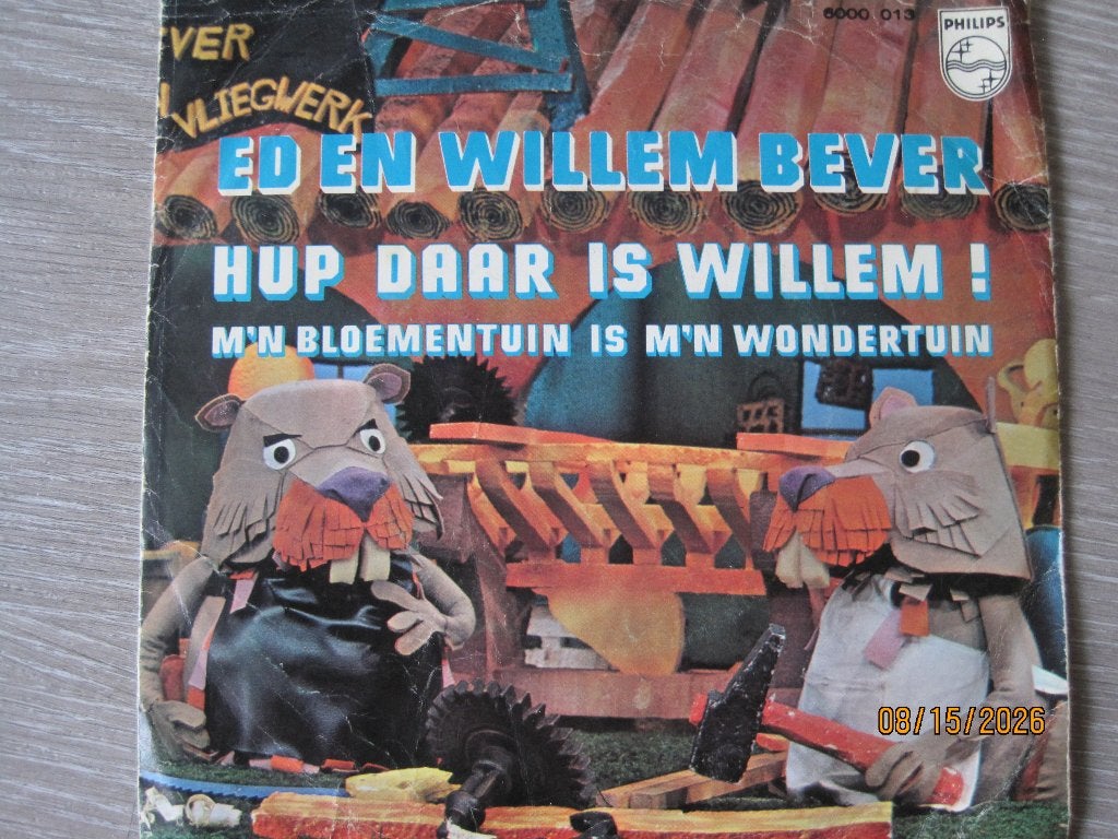 Ed en Willem Bever   -   Hup daar is willem!, Cd's en Dvd's, Vinyl Singles, Gebruikt, Fotohoes, 7 inch, Ophalen of Verzenden