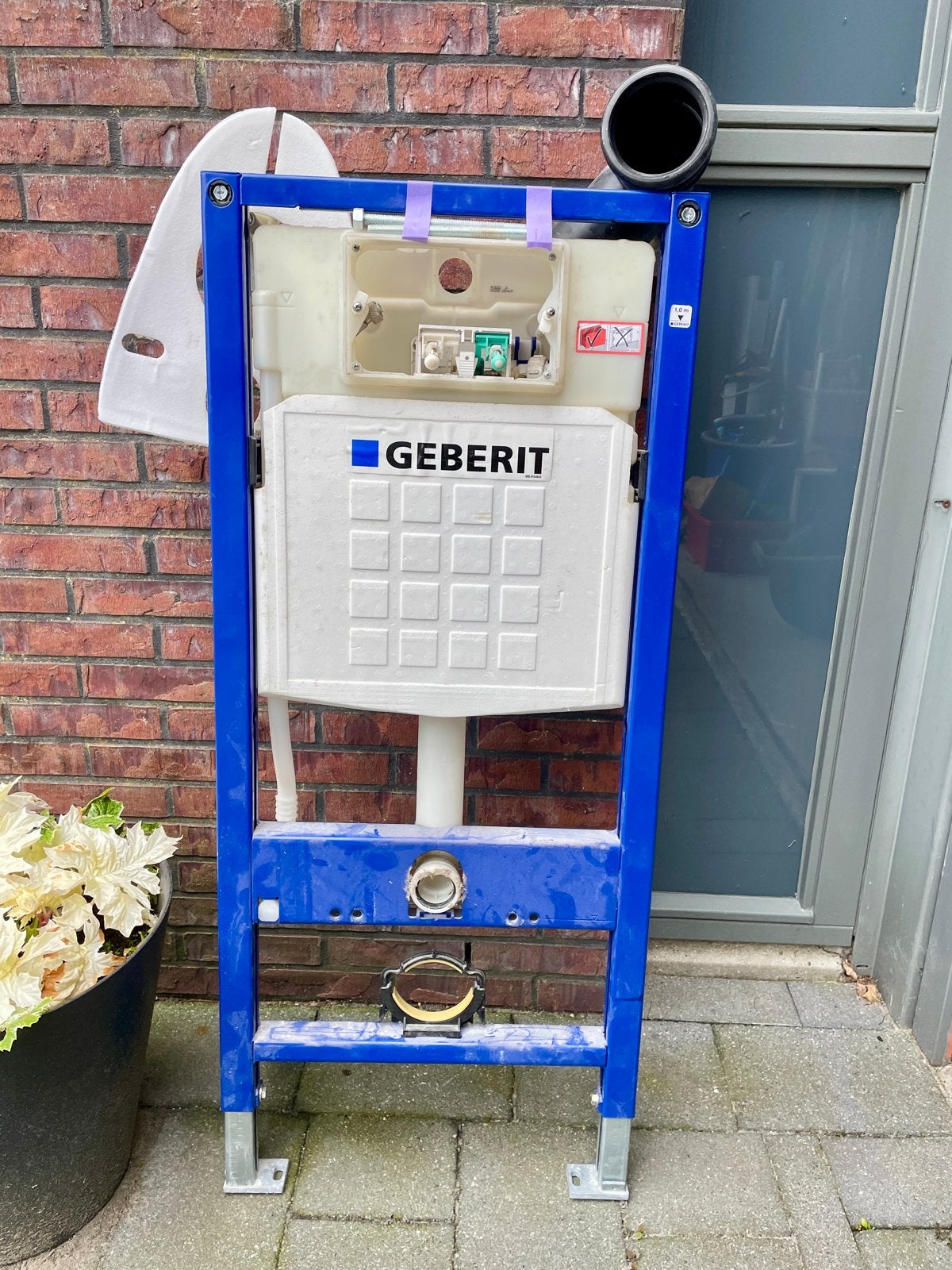 Geberit inbouwreservoir - Gebruikt, Doe-het-zelf en Verbouw, Sanitair, Ophalen, Gebruikt, Toilet