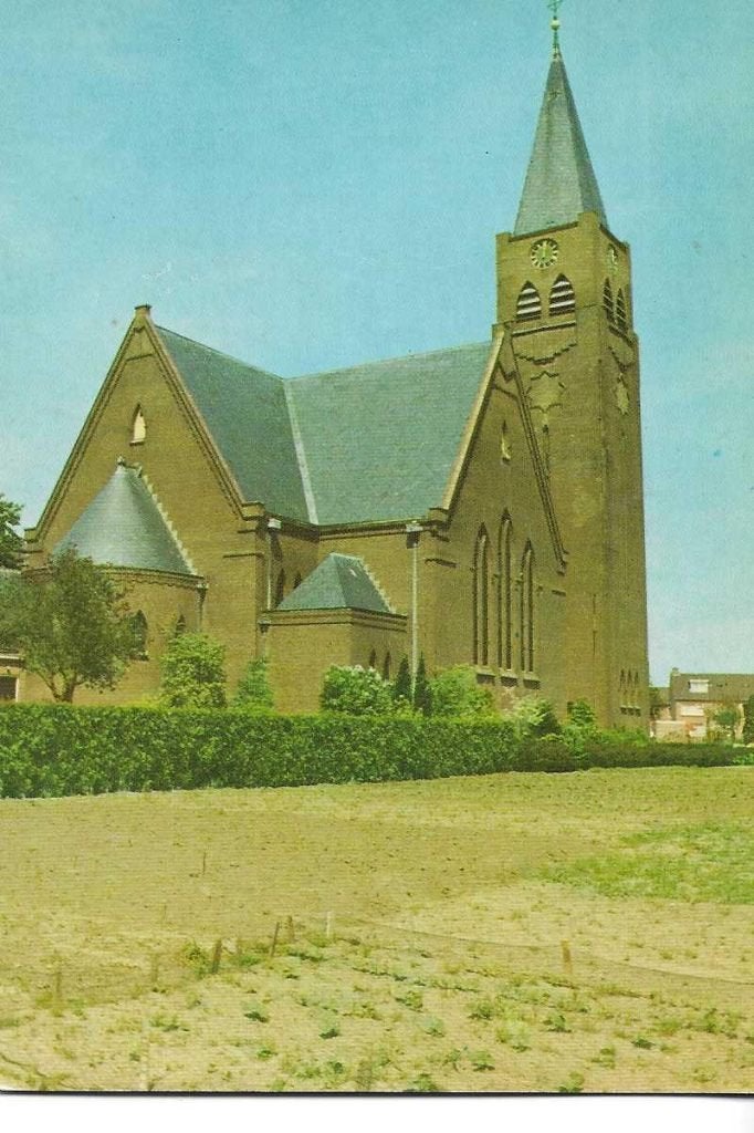 heino  r.k.kerk  uitg j.p.color 673, Verzenden, 1960 tot 1980, Ongelopen, Stad of Dorp