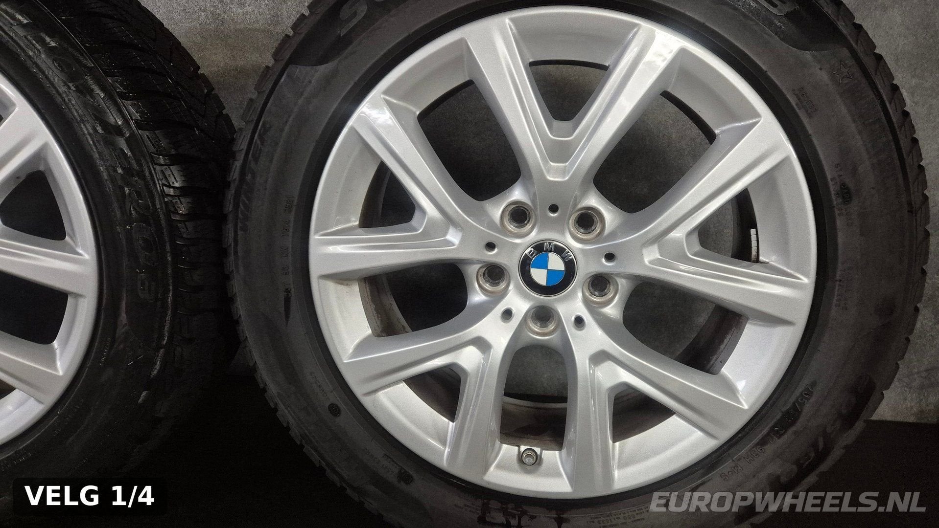 17 inch BMW X1 F48 X2 F39 velgen winterbanden, Auto-onderdelen, Gebruikt, -, -, Banden en Velgen