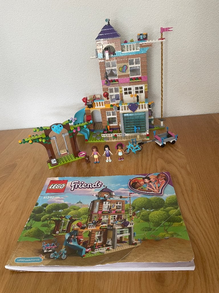 Lego Friends Vriendschapshuis (41340), Lego, Ophalen of Verzenden, Zo goed als nieuw, Complete set